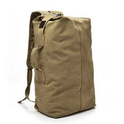 men's canvas travel backpack, view 3 - MRSLM