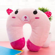 cartoon u-shaped neck pillow, view 5 - MRSLM