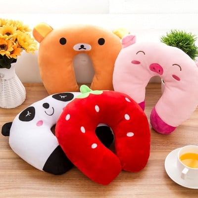 Cute Cartoon U-Shaped Neck Pillows