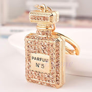 fragrance bottle shaped keychain, view 2 - MRSLM