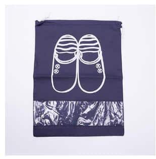 sneaker print shoe storage bag, view 2 - MRSLM