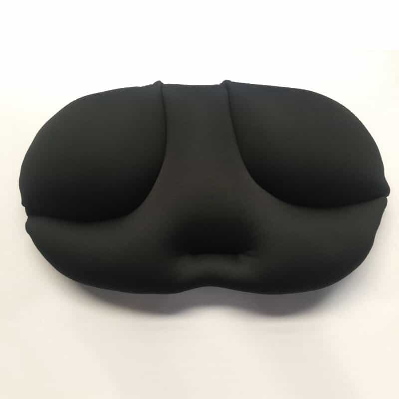 3d ergonomic washable travel pillow, view 3 - MRSLM