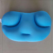3d ergonomic washable travel pillow, view 4 - MRSLM