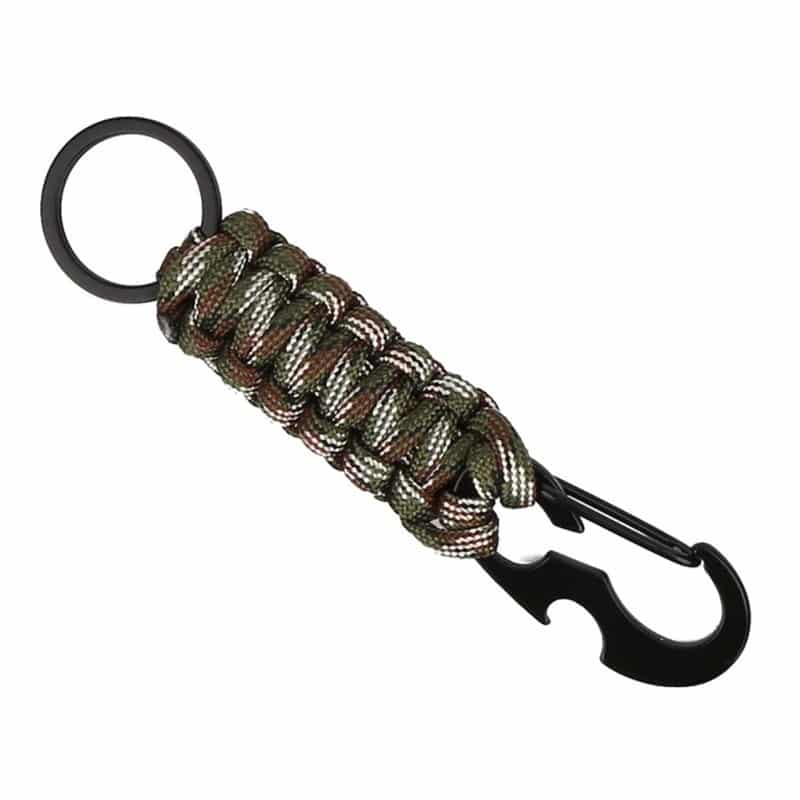 rope carabiner key chain, view 10 - MRSLM