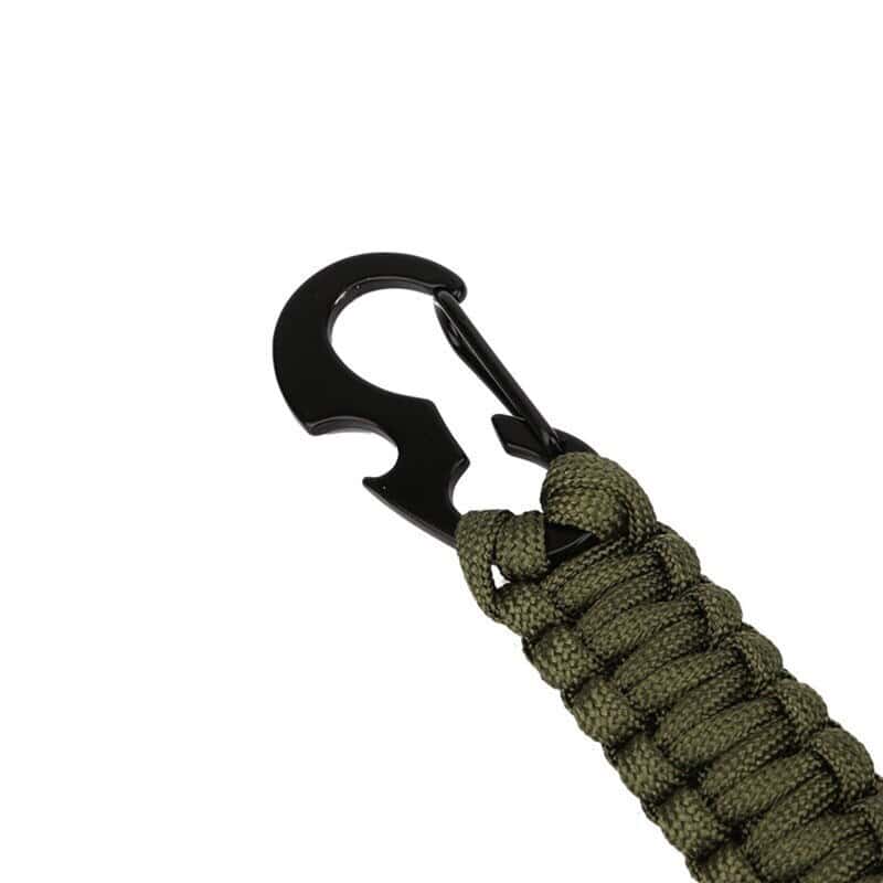 rope carabiner key chain, view 7 - MRSLM