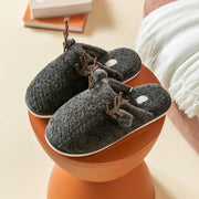 Women's plush cotton slippers, view 6 - MRSLM