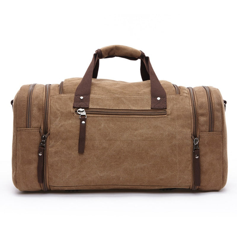 canvas men's travel bag, view 11 - MRSLM