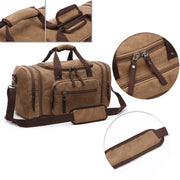 canvas men's travel bag, view 8 - MRSLM