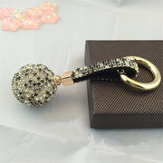 glitter rhinestone keychain, view 10 - MRSLM