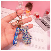 glitter rhinestone keychain, view 15 - MRSLM