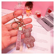 glitter rhinestone keychain, view 17 - MRSLM