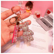 glitter rhinestone keychain, view 19 - MRSLM