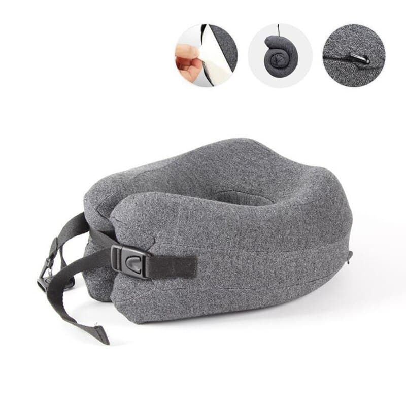 adjustable u-shaped travel pillow, view 5 - MRSLM
