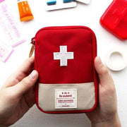cross print first aid travel bag, view 4 - MRSLM