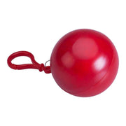 disposable rain coat with ball case, view 2 - MRSLM