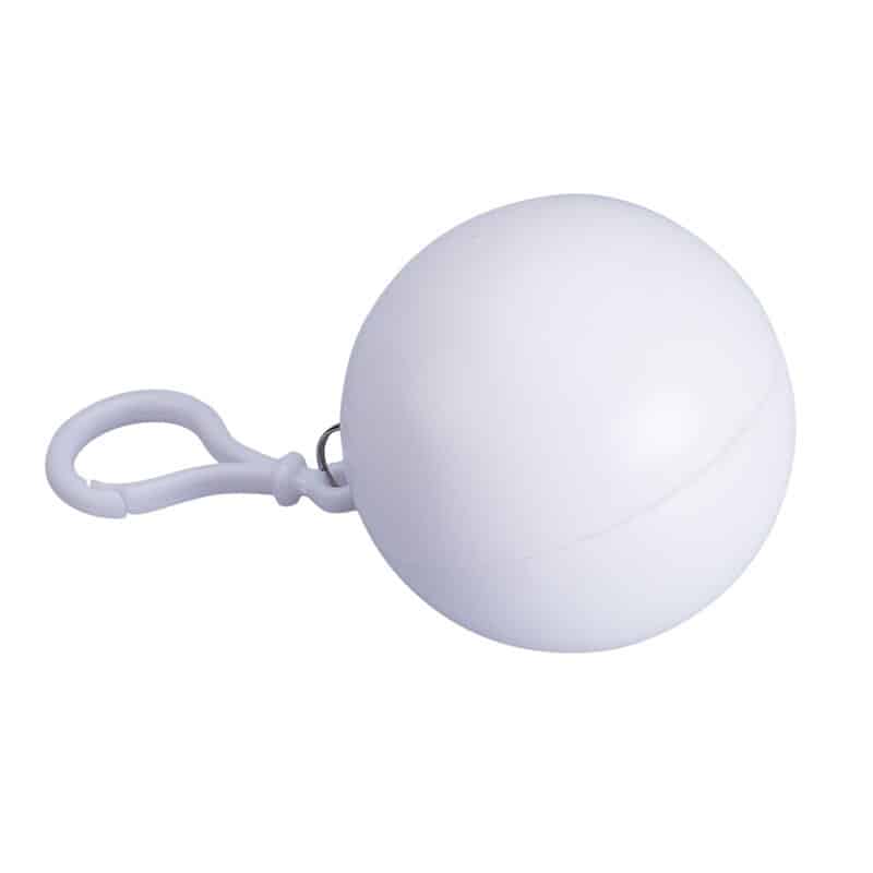 disposable rain coat with ball case, view 4 - MRSLM