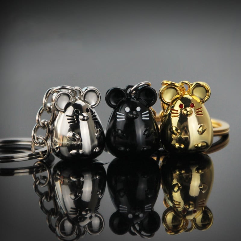 metal mouse keychain - MRSLM