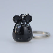 metal mouse keychain, view 3 - MRSLM