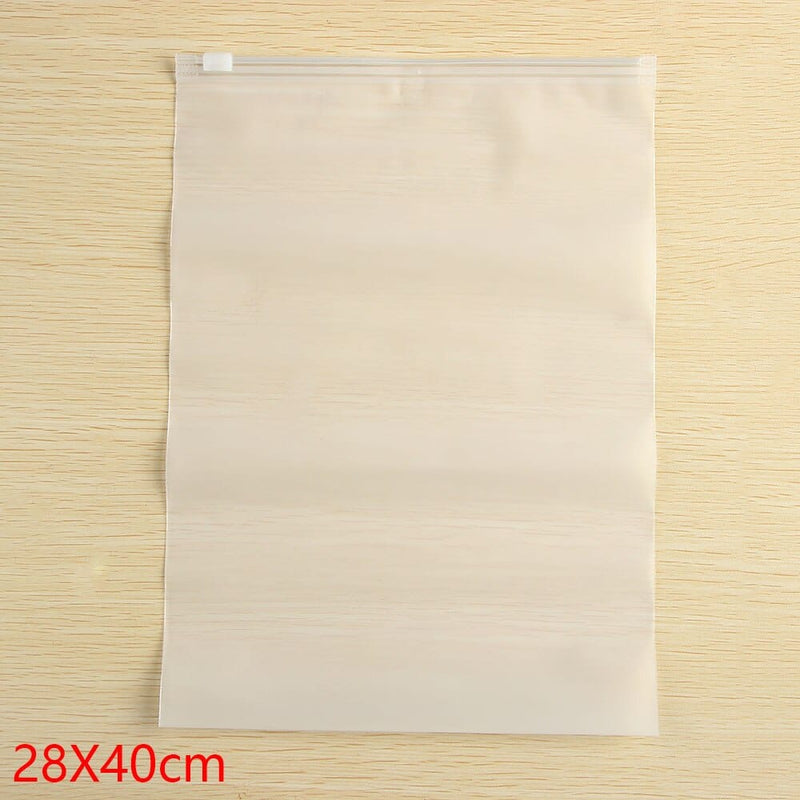 Water-resistant zip lock travel bag set, view 2 - MRSLM