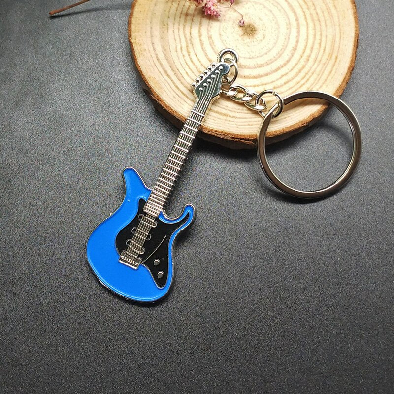 guitar key chain, view 9 - MRSLM