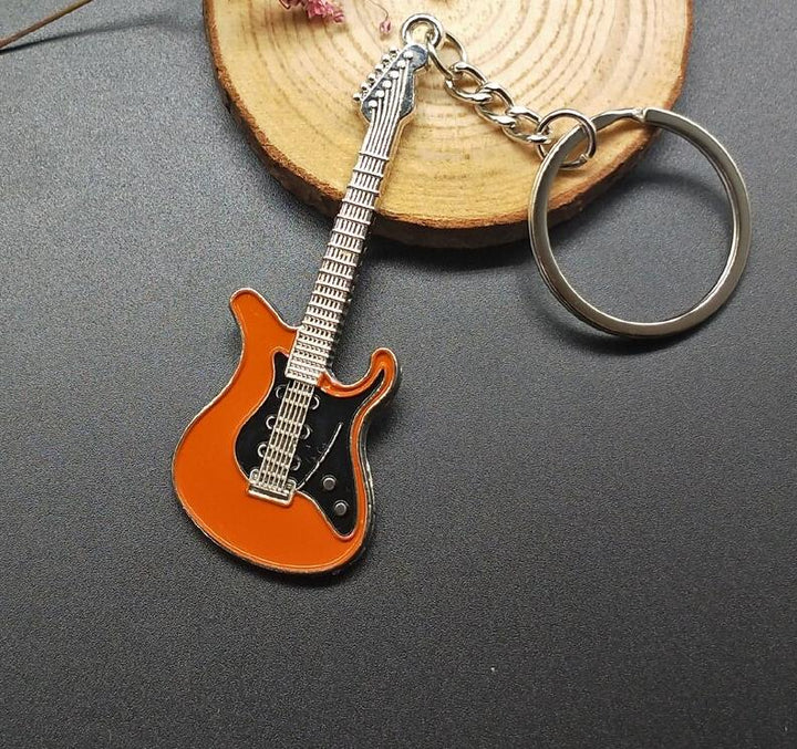 Guitar Key Chain For Car