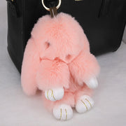Large fluffy rabbit key ring, view 20 - MRSLM