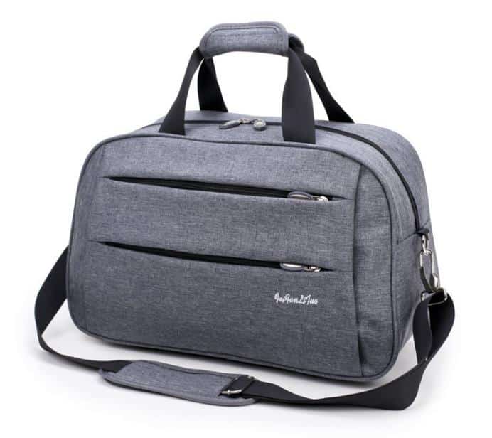 nylon travel handbag, view 8 - MRSLM