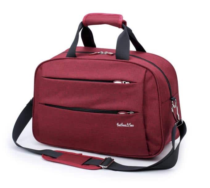 nylon travel handbag, view 9 - MRSLM