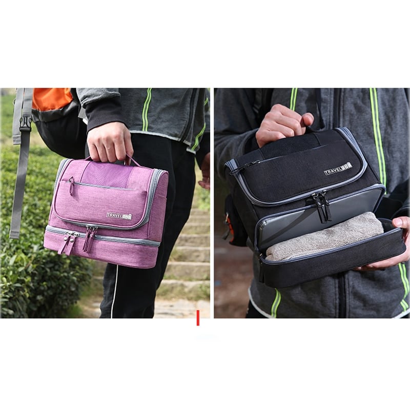 waterproof hanging toiletry bag, view 12 - MRSLM