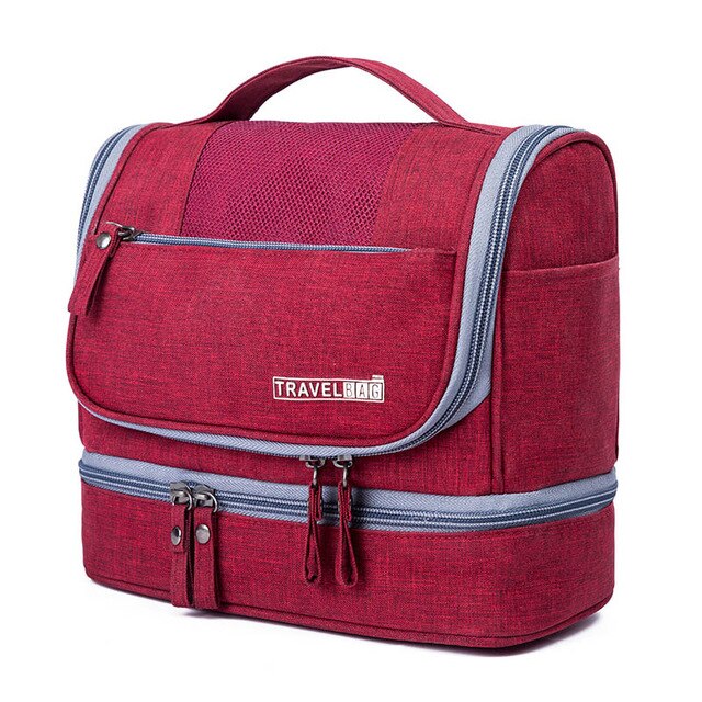 waterproof hanging toiletry bag, view 5 - MRSLM