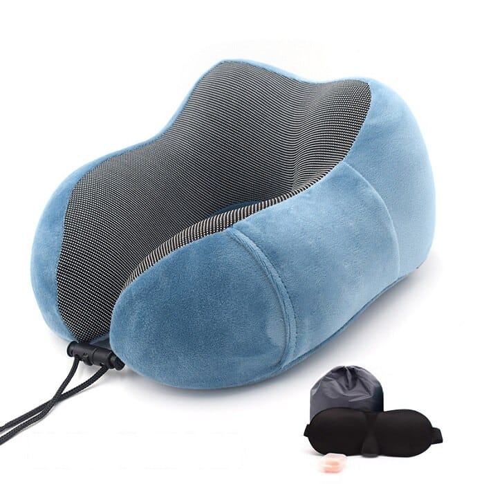 U-shaped memory foam travel pillow, view 8 - MRSLM
