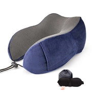 U-shaped memory foam travel pillow, view 9 - MRSLM