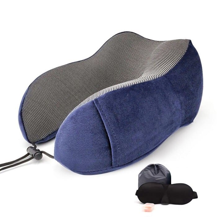 U-shaped memory foam travel pillow, view 9 - MRSLM