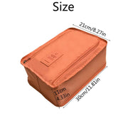 travel shoe storage bag, view 16 - MRSLM