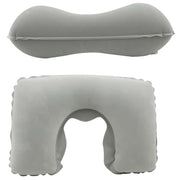 inflatable u-shaped travel pillow, view 4 - MRSLM