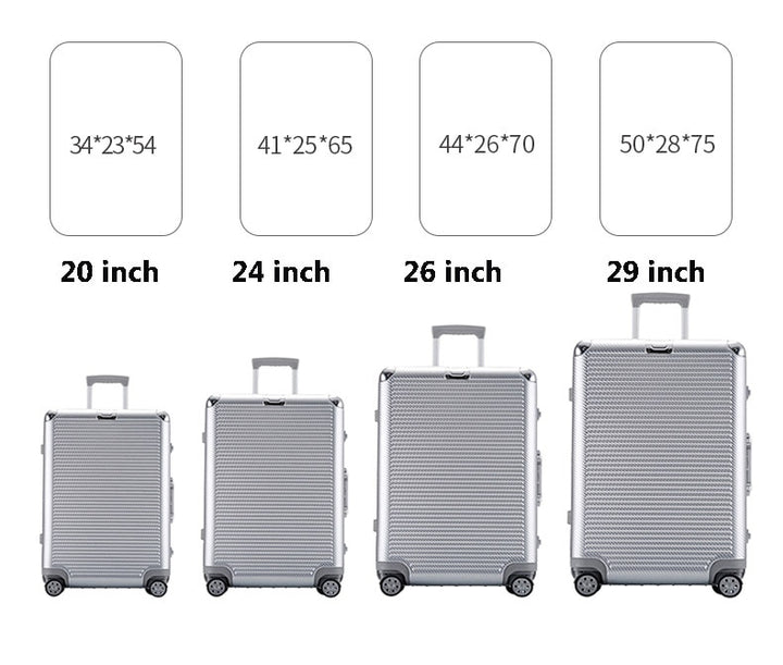 Aluminum Frame Luggage