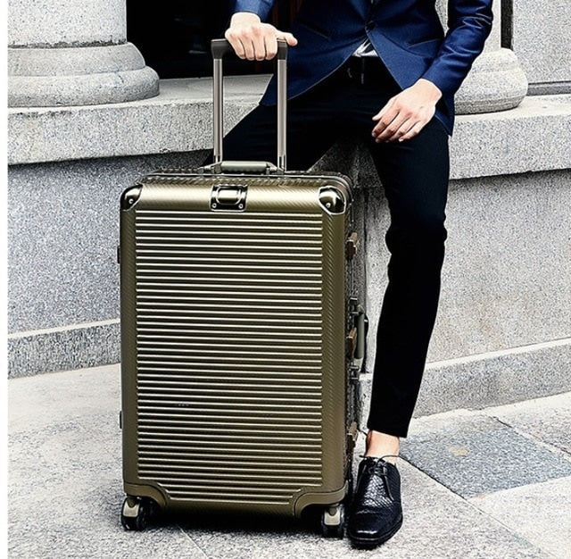 aluminum frame luggage, view 4 - MRSLM