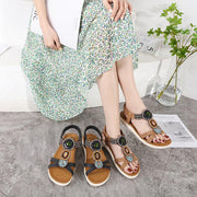 clip-on elastic one-strap sandals - MRSLM