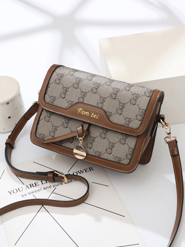 ladies PU one shoulder messenger bag, view 8 - MRSLM