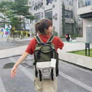 Pastel school backpack for girls - MRSLM