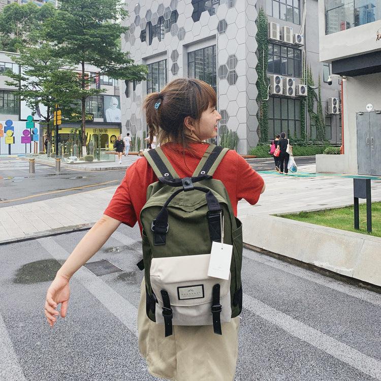 Pastel school backpack for girls - MRSLM