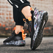 Men's casual mesh sneakers, view 2 - MRSLM