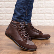 British faux leather boots, view 6 - MRSLM