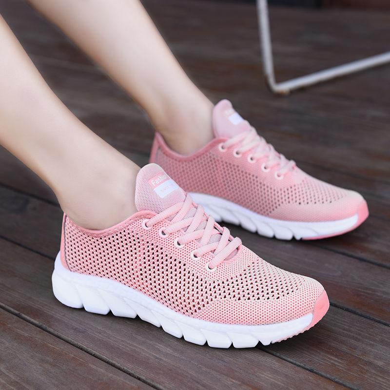 Hollow mesh women's running shoes - MRSLM