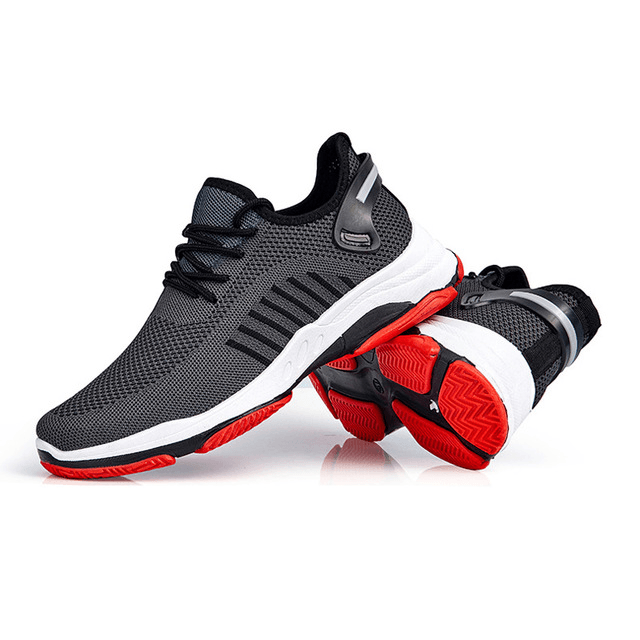 Men's breathable knit mesh sneakers, view 4 - MRSLM