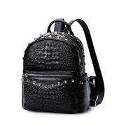 women's small square cowhide backpack, view 5 - MRSLM