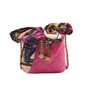 Mini PU box shoulder bag with chain, view 2 - MRSLM
