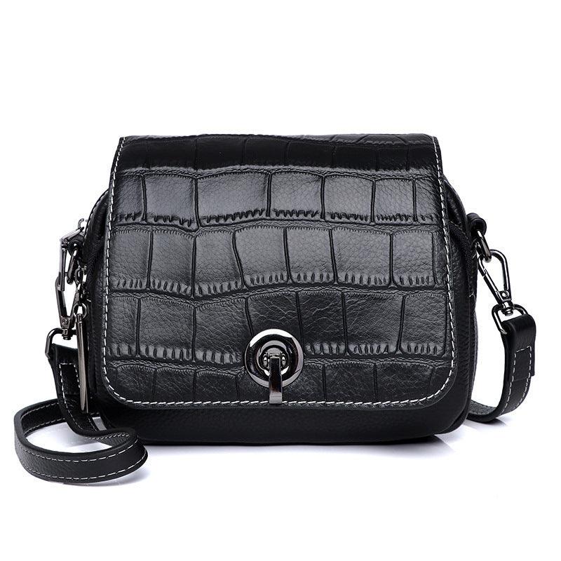 Korean solid color crossbody bag, view 3 - MRSLM