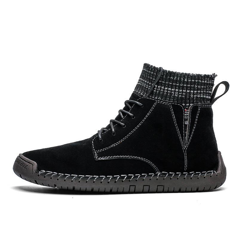 Men's high-top pig leather boots - MRSLM