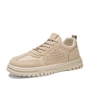 men's suede canvas casual shoes, view 2 - MRSLM